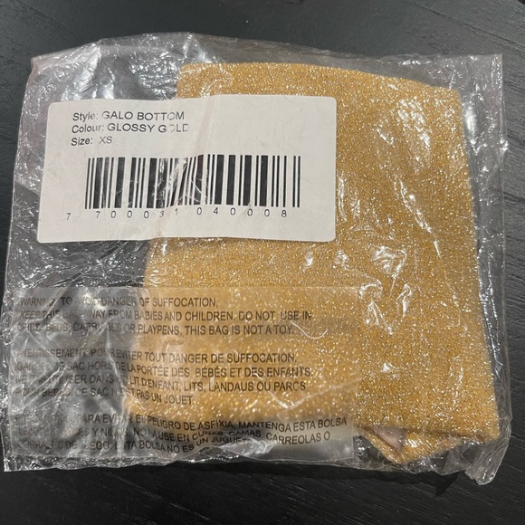 Baobab Galo Bottom in Glossy Gold - Picture 5 of 8